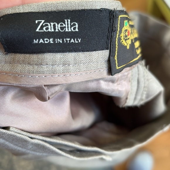 Zanella x Loro Piana Wool Straight Leg Pants 12 - Picture 6 of 9